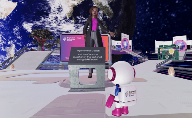 Immersive learning image