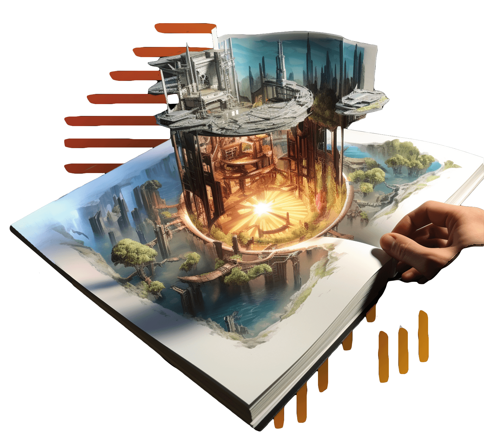 Illustration of digital Africa